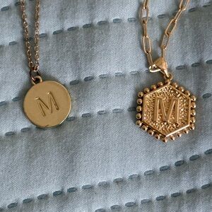Amazon Gold Initial Necklaces